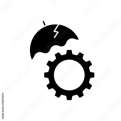 Icon a cryptocurrency, isolated against a clean background.