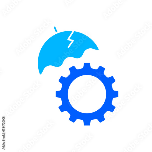 Icon a cryptocurrency, isolated against a clean background.