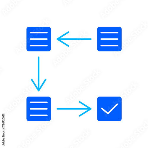 Icon a brokerage service, isolated against a clean background.