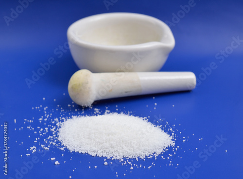 Stearic acid is a saturated fatty acid with an 18-carbon chain.