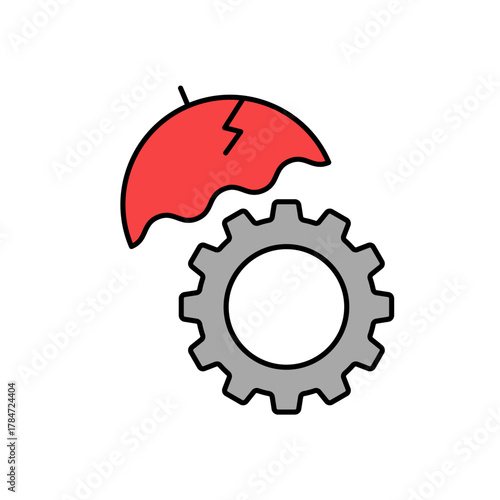 Icon a cryptocurrency, isolated against a clean background.