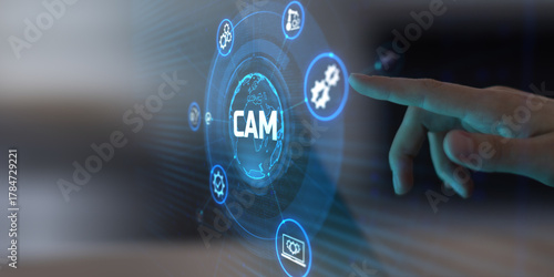 CAM Computer Aided Manufacturing with Automation and Digital Production Systems.