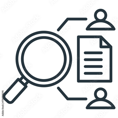 Study Team Outline Icon