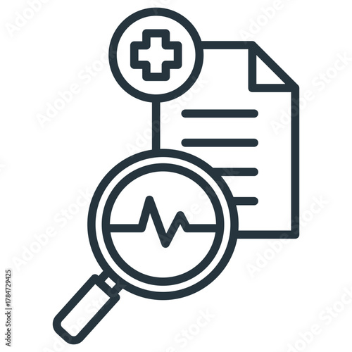 Monitoring Outline Icon
