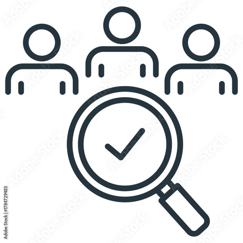 Recruitment Outline Icon