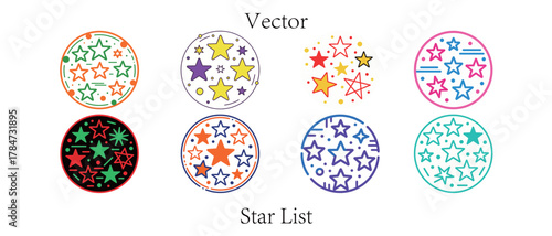 Vector Star Illustration Collection