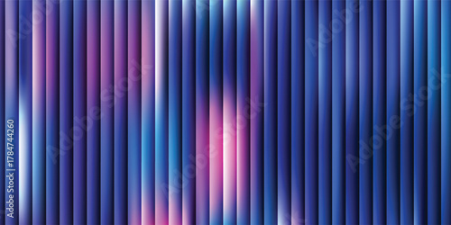 Vector ribbed glass texture background. Light grey white ribbed glass. Mesh gradient. acrylic ribbed bath surface. Ribbed glass background semitransparent overlay.