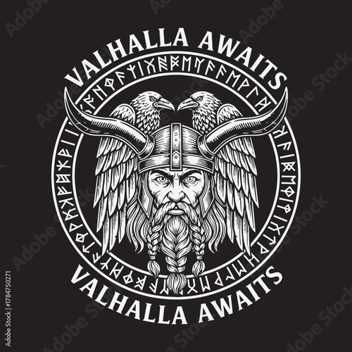 Valhalla Awaits — Allfather Sigil