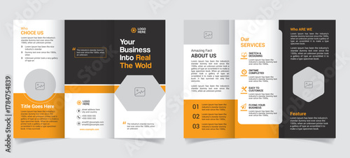 Trifold Brochure Template Design