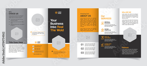 Trifold Brochure Template Design