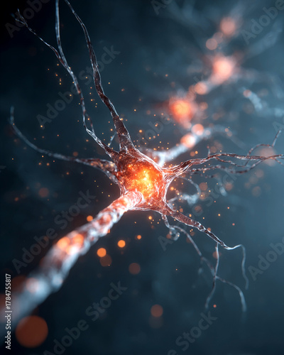 Neuron Transmission A Microscopic Neural Network Visualisation
