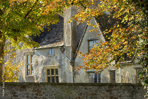 Old house in the English countryside.
