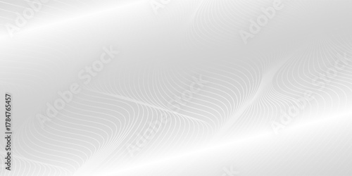 Premium background design with diagonal line pattern in grey colour. Vector white horizontal template for business banner, formal invitation backdrop, luxury voucher, prestigious gift certificate