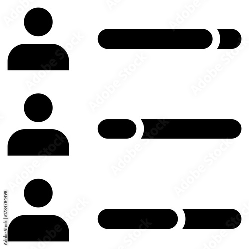 Poll Results  Icon Element For Design