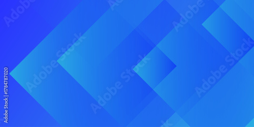 Blue modern and simple abstract banner art vector with shapes. Retro pattern modern and dynamic blue technological and business concept geometric abstract background. use for poster, template on web. 