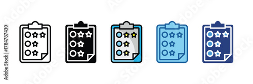 Survey Clipboard  Icon Element For Design