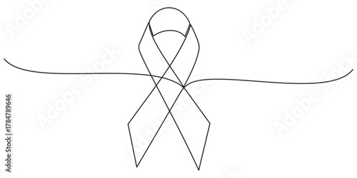 World diabetes day vector image design illustration stock illustration, World diabetes continuous one line drawing style. Vector illustration