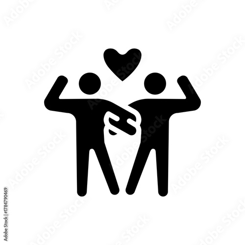 Friends concept in modern human communication