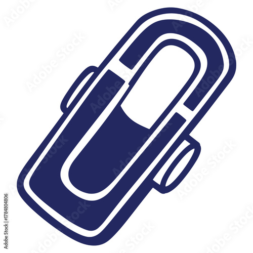 Illustration of Inflatable Boat Dinghy for Recreation and Leisure with White Outline on a Clean Background