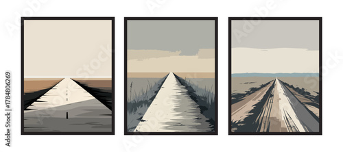 Transitional space between night and memory