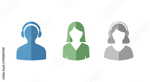 Diverse customer service representatives ready to assist, offering solutions and support, connecting with clients through digital channels and modern communication