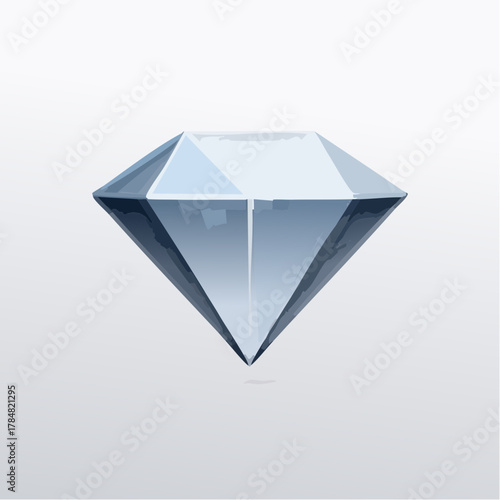 Elegant faceted gem artwork on a pale backdrop displaying luxuriousness and refinement