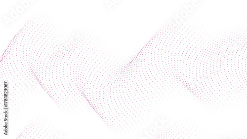 Elegant pink dotted wave background for modern design projects or stylish presentations