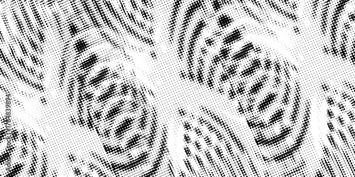 Abstract retro grunge seamless pattern. Urban art texture with paint splashes, chaotic shapes, lines, dots, patches. Sports graffiti style vector background