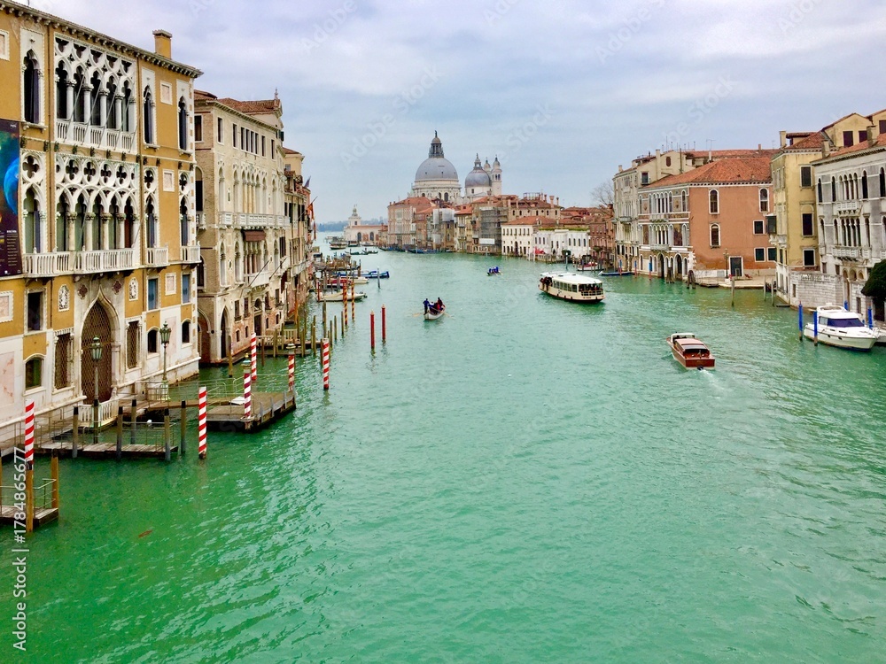 Fototapeta premium grand canal venice italy