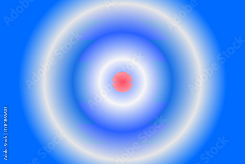 Shadow and light - Abstract background - 3D render