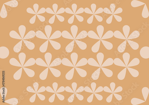 seamless floral pattern. high-contrast digital paint texture background with rough, splash-like strokes. Features saturated red, cyan, and dark colors creating an abstract, energetic.