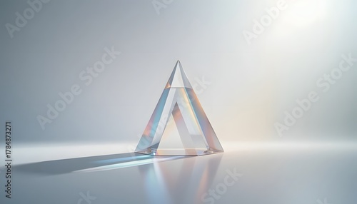 Minimal Rainbow Light Through Transparent Glass