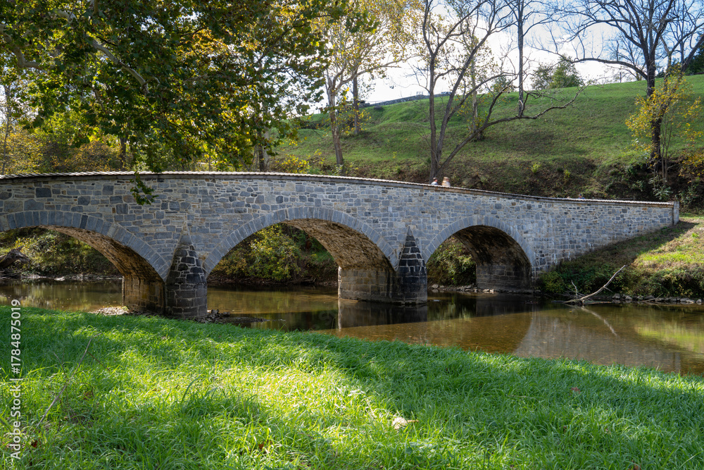 Fototapeta premium Burnside Bridge at Antietam Creek