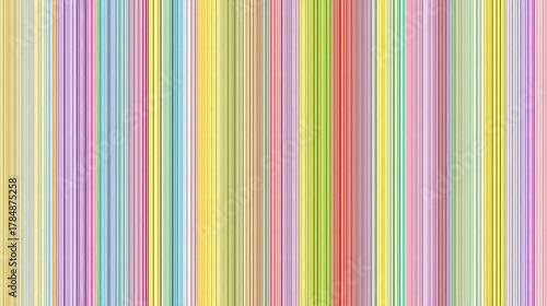 Wallpaper Mural Colorful Vertical Stripes Abstract Background with Vibrant Lines in Various Shades Torontodigital.ca