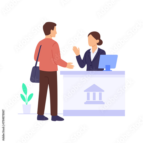 Getting Information, inquiring about banking products or services