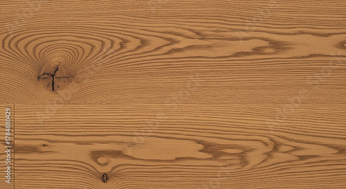 Natural wood grain texture background with knots and lines