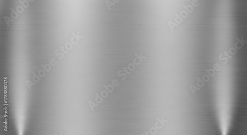 Brushed metal texture background with vertical streaks and highlights