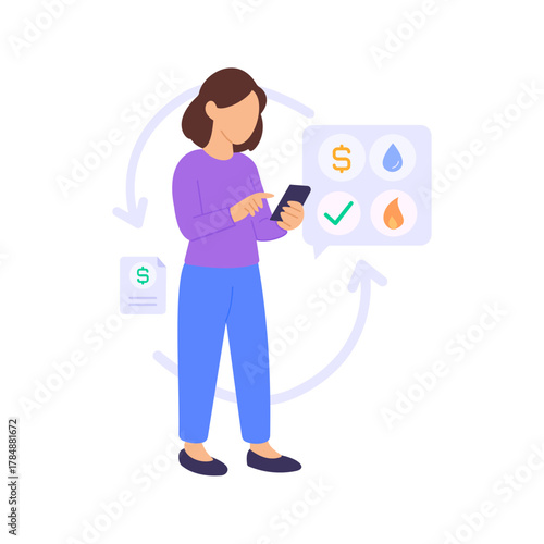 Bill Payment, settling utility and service invoices