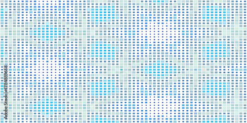 blue colored vector illustration of mosaic pattern texture background