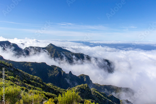 Pico Ruivo, Madeira’s highest peak, offers breathtaking 360° views of rugged mountains and cloud seas, reached by scenic trails from Pico do Arieiro or Achada do Teixeira.