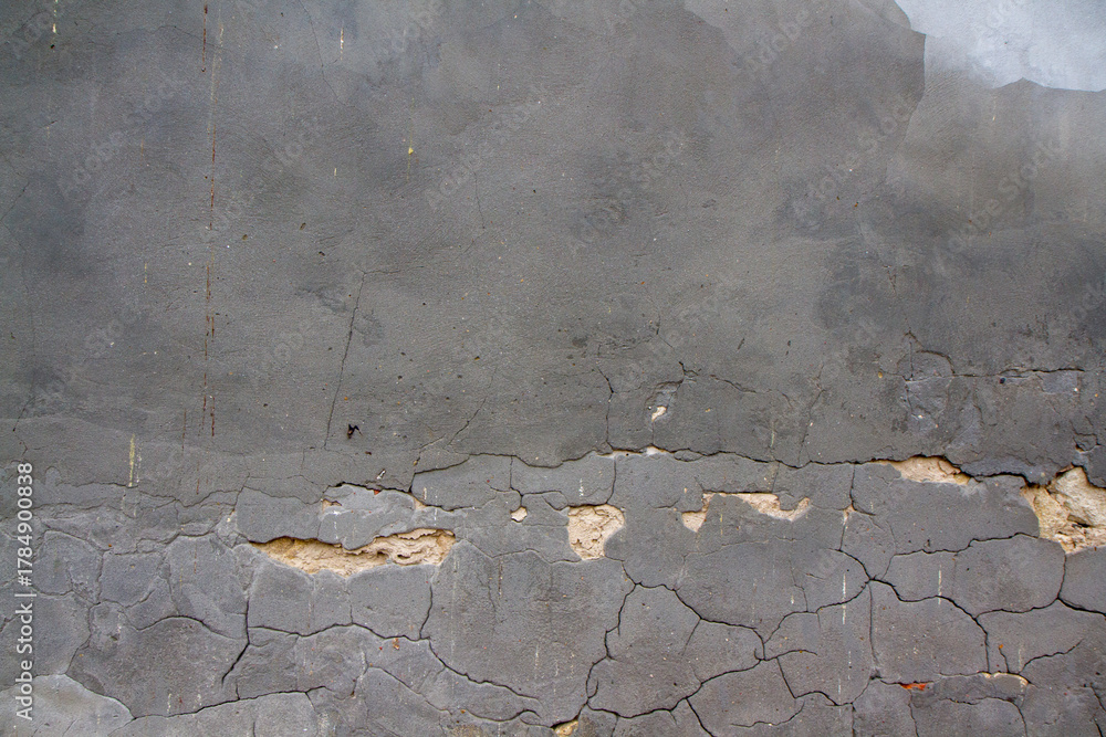 Obraz premium Wilgotne ściany na dole