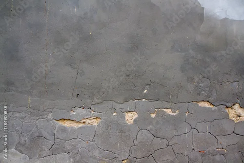 Fototapeta samoprzylepna Wilgotne ściany na dole