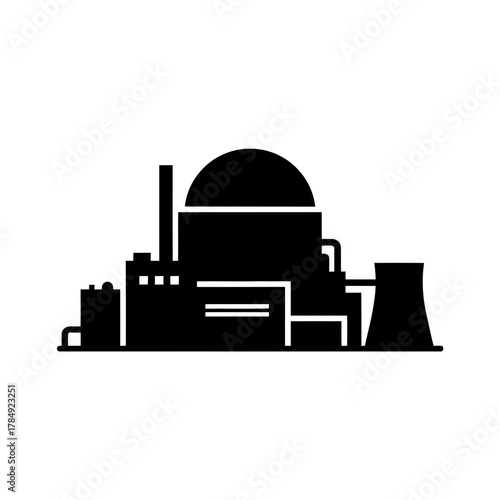 Nuclear Power Plant Icon