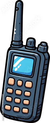 トランシーバーのイラスト