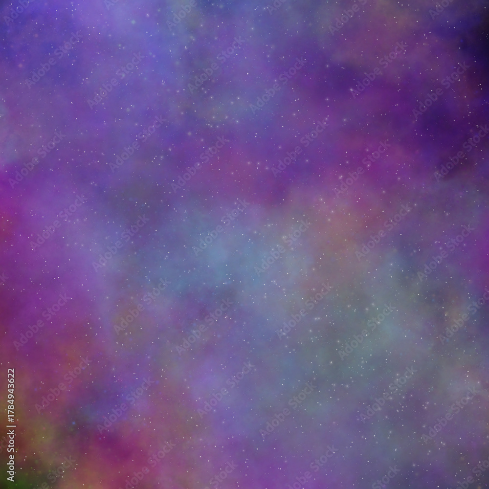 Fototapeta premium Violet and Magenta Nebula Background Texture