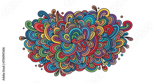 Vibrant abstract swirls create a stunning backdrop for creative projects and presentations