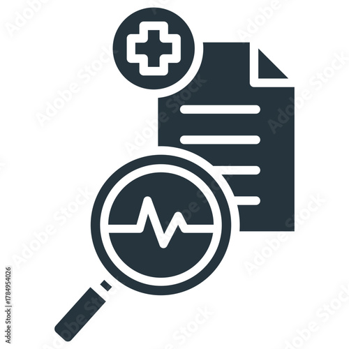 Monitoring Glyph Icon