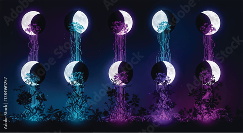 A blue water splash sphere with glowing electric plasma on a black background