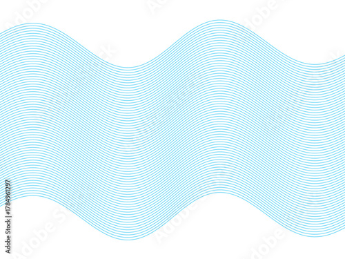 Minimalistic Wave Pattern Background in Light Blue Ideal for Modern Graphic Design Projects and Creative Presentations with a Clean Abstract Aesthetic