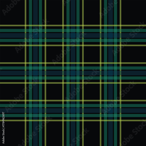 Colorful Seamless Tartan Plaid Pattern Background – Modern Fabric Texture Design, Multicolor Check Textile Print for Fashion, Wallpaper, Wrapping Paper, and Digital Art Projects